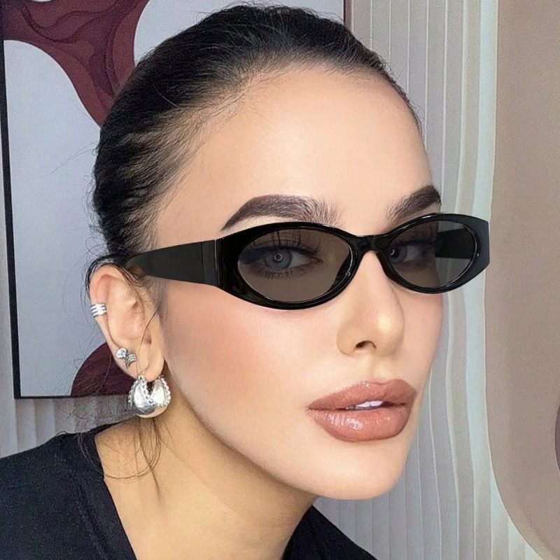 Small Oval Sunglasses Women Me - مراجعة Sunglasses Cat Eye وسعره