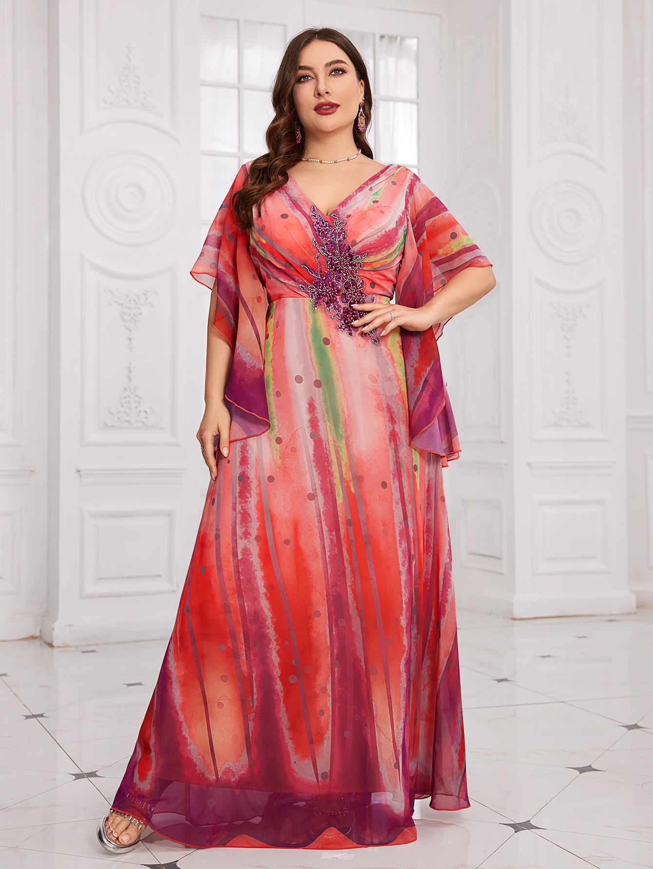 UNITHORSE Plus Size Random Cut - مراجعة Romper Floral Print وسعره