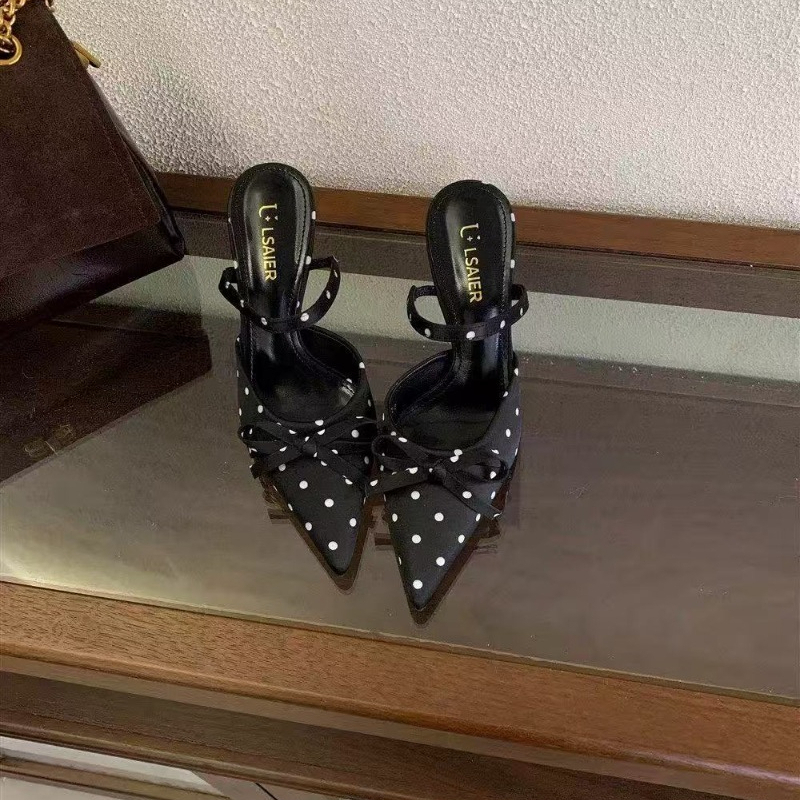 Spring and Summer New French P - مراجعة Sandal Strappy Heeled وسعره
