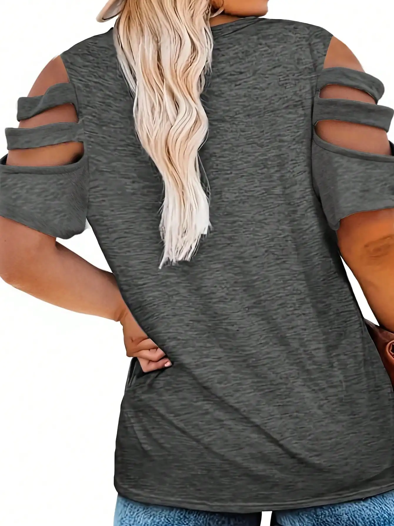 Women Fashion Plus Size 1XL-5X - مراجعة Blouse Off Shoulder وسعره