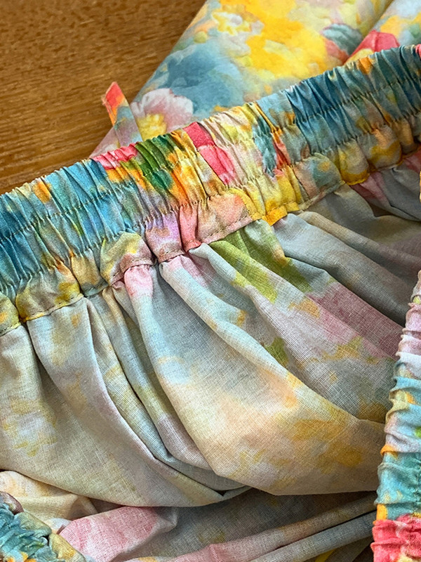 Retro Artistic Large Size A-Li - مراجعة Midi Skirt Floral وسعره
