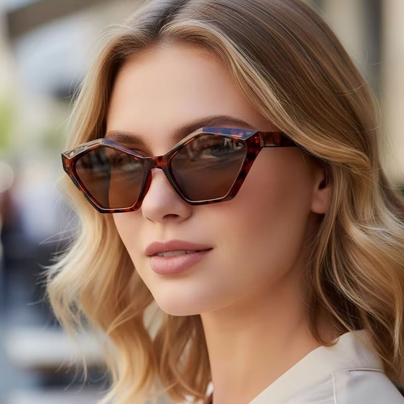 1Pc Retro Fashion Cat-Eye Narr - مراجعة Sunglasses Cat Eye وسعره