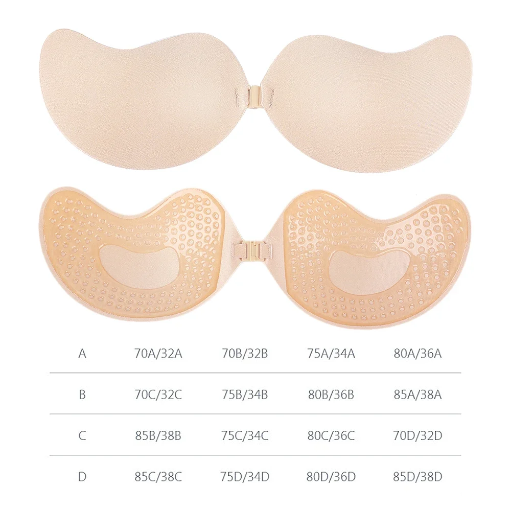 Invisible Strapless Adhesive S - مراجعة Bralette Triangle Set وسعره