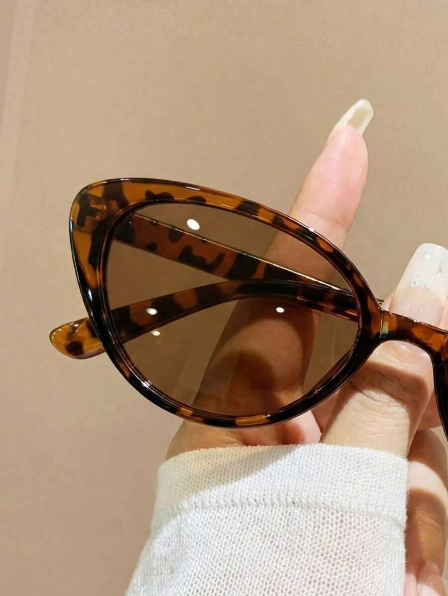 Unisex Leopard Print Cat Eye F - مراجعة Sunglasses Cat Eye وسعره