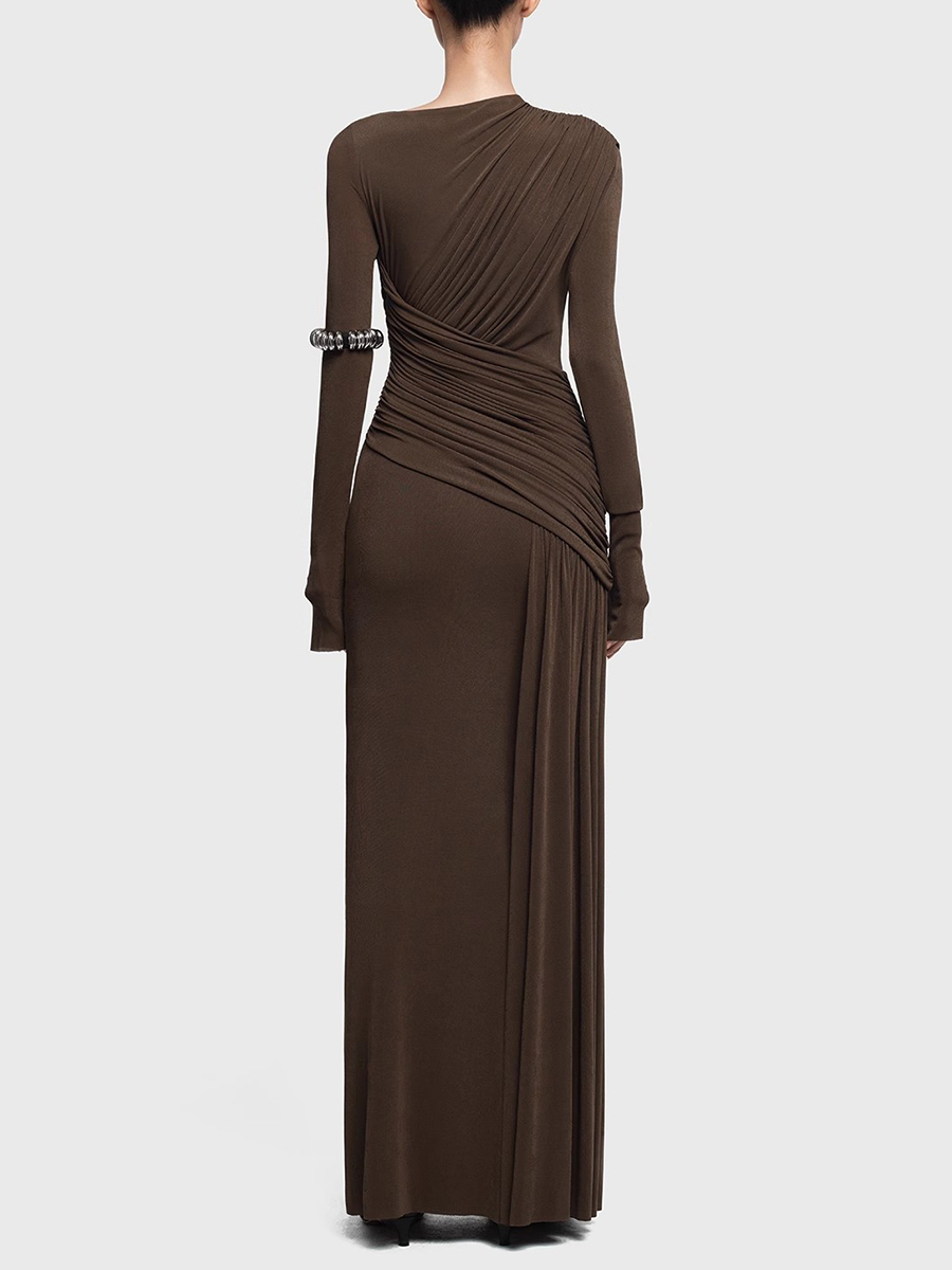 TWOTWINSTYLE Solid Slimming Dr - مراجعة Linen Dress Wrap وسعره