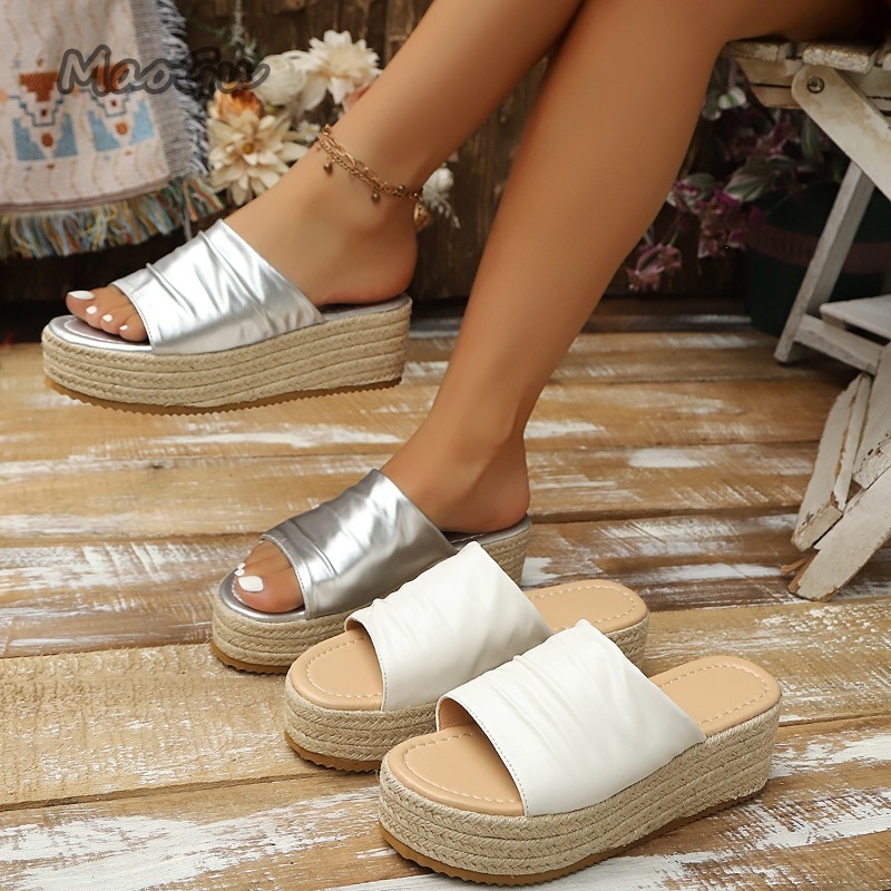 Women's Ruched Espadrille Wedg - مراجعة Wedge Espadrille Women وسعره