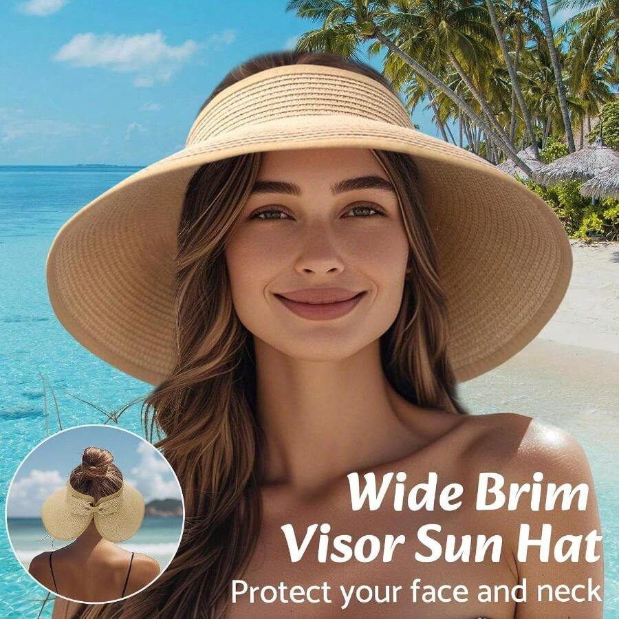 NPQQUAN Sun Visor Hats For Wom - مراجعة Hat Floppy Wide وسعره