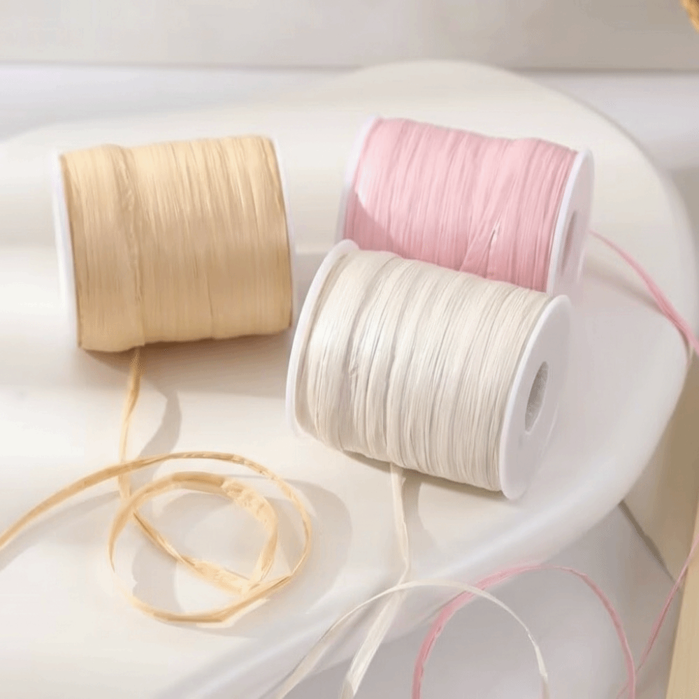 Premium Quality 120M Per Roll  - مراجعة Crochet Bag Raffia وسعره