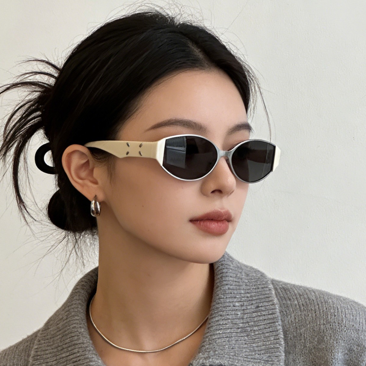 2026 New Fashion Light Luxury  - مراجعة Sunglasses Cat Eye وسعره