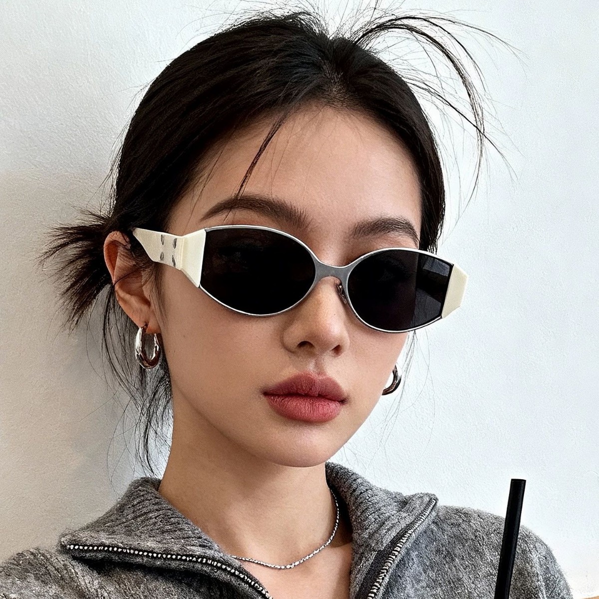 2026 New Fashion Light Luxury  - مراجعة Sunglasses Cat Eye وسعره