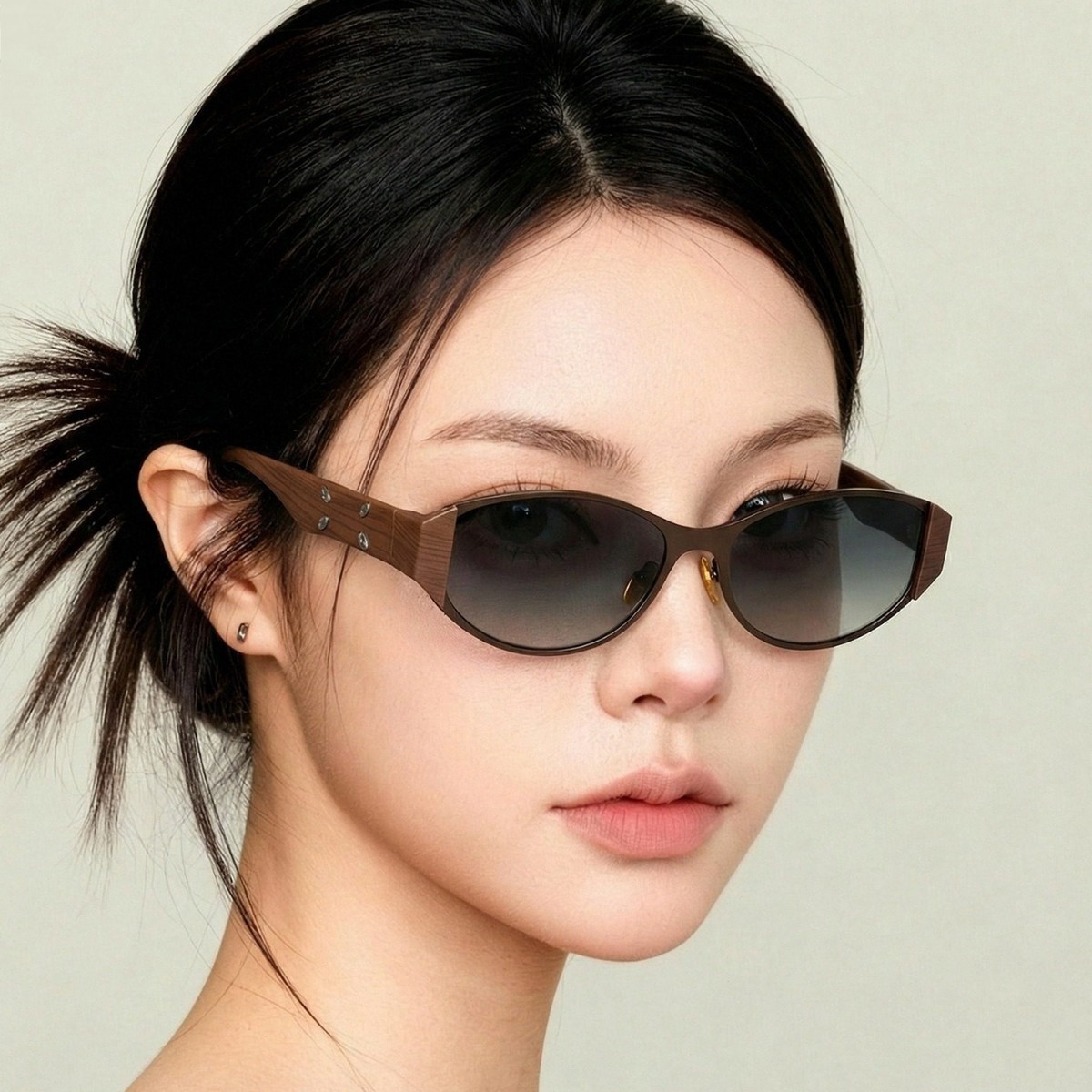 2026 New Fashion Light Luxury  - مراجعة Sunglasses Cat Eye وسعره