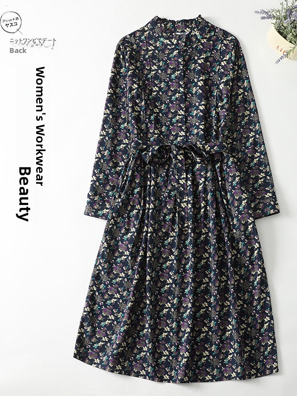 Elegant Floral Print A-Line Dr - مراجعة Midi Skirt Floral وسعره