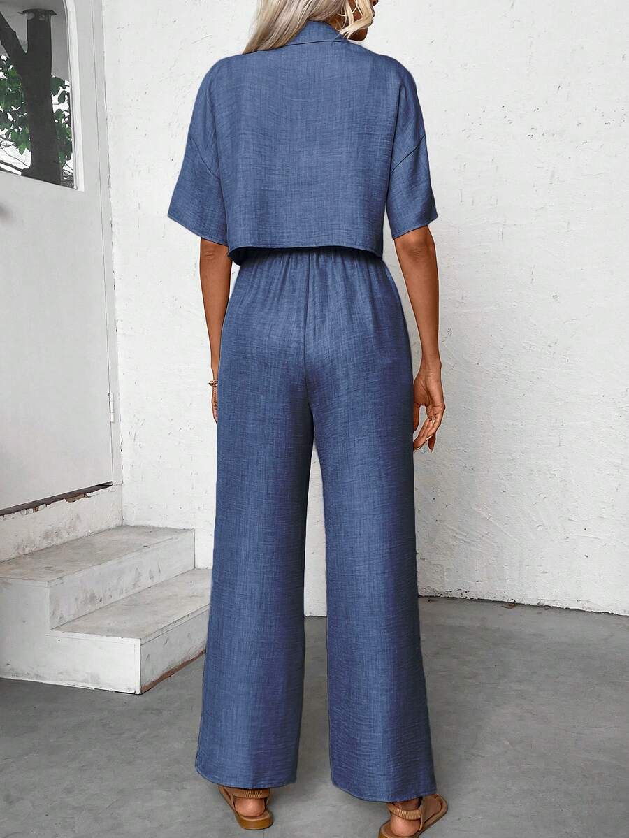 Womens Linen Short Sleeve Shir - مراجعة Linen Pant Wide وسعره