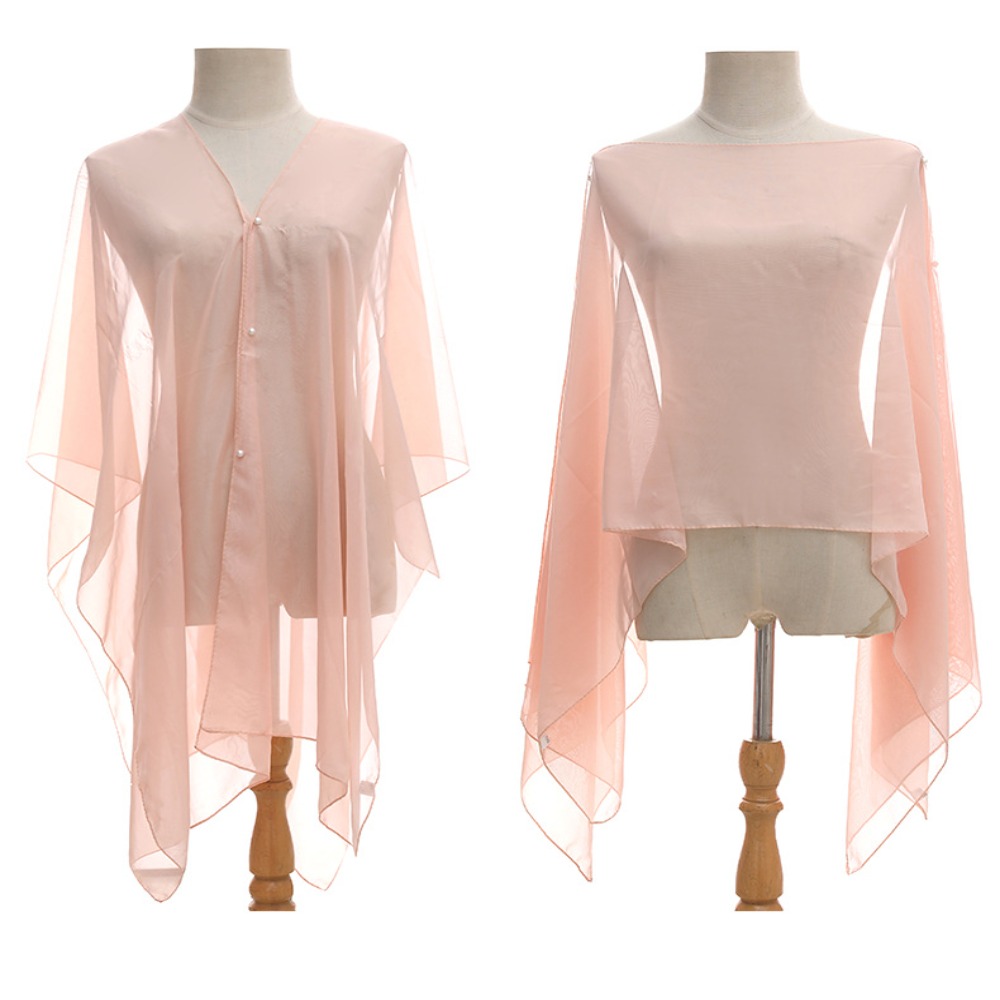 Fashion Solid color Shawl Scar - مراجعة Cover Up Kaftan وسعره