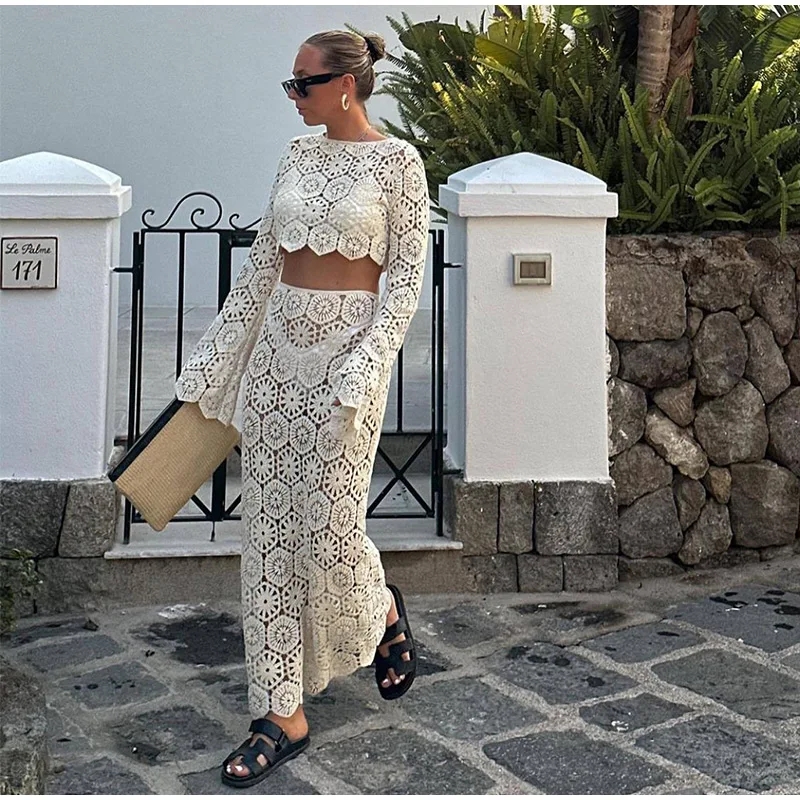 EINY Crochet Hook Knitted Holl - مراجعة Crop Top Crochet وسعره