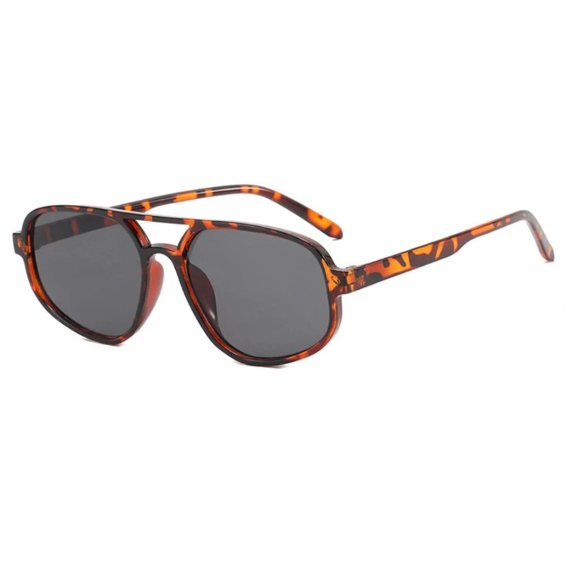 New Retro Double Bridge Sungla - مراجعة Sunglasses Cat Eye وسعره