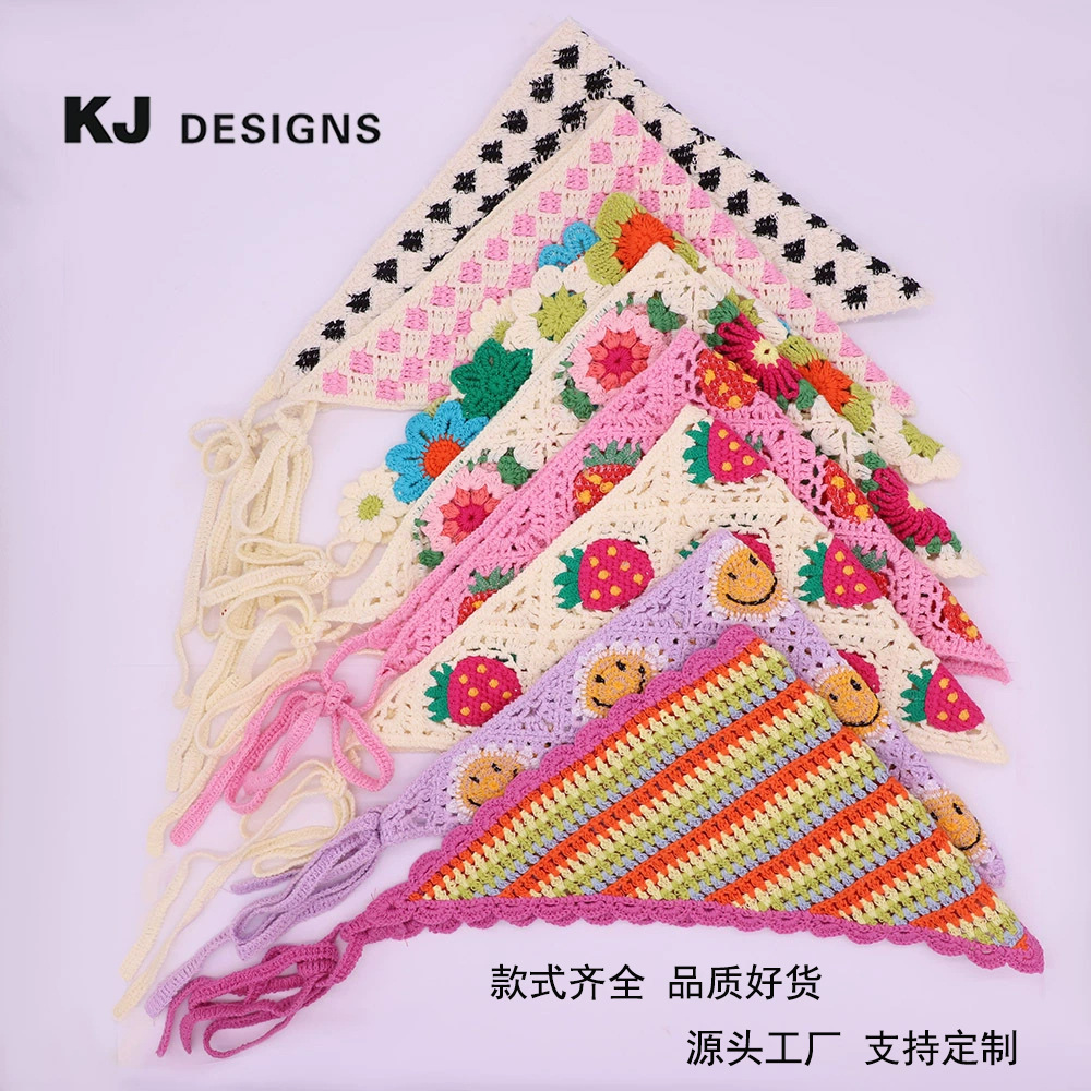 2025 Hand Crochet Daisy Bandan - مراجعة Headband Summer Knit وسعره