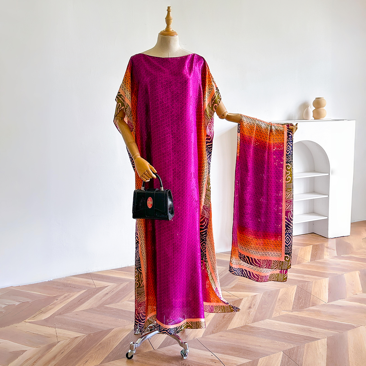 Kaftan Dresses for Women Plus  - مراجعة Cover Up Kaftan وسعره